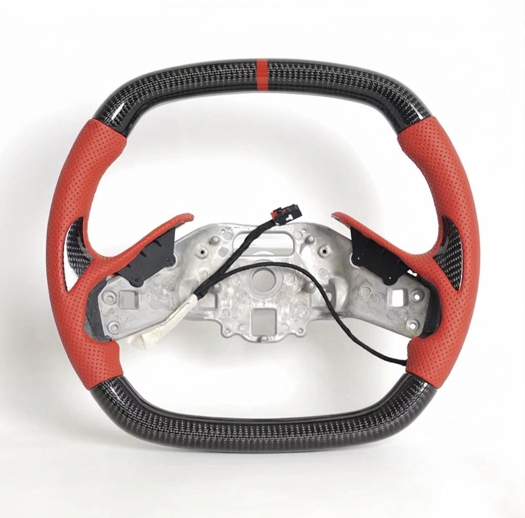 Corvette C8 (2020-2026) HEATED Carbon Fiber Steering Wheel