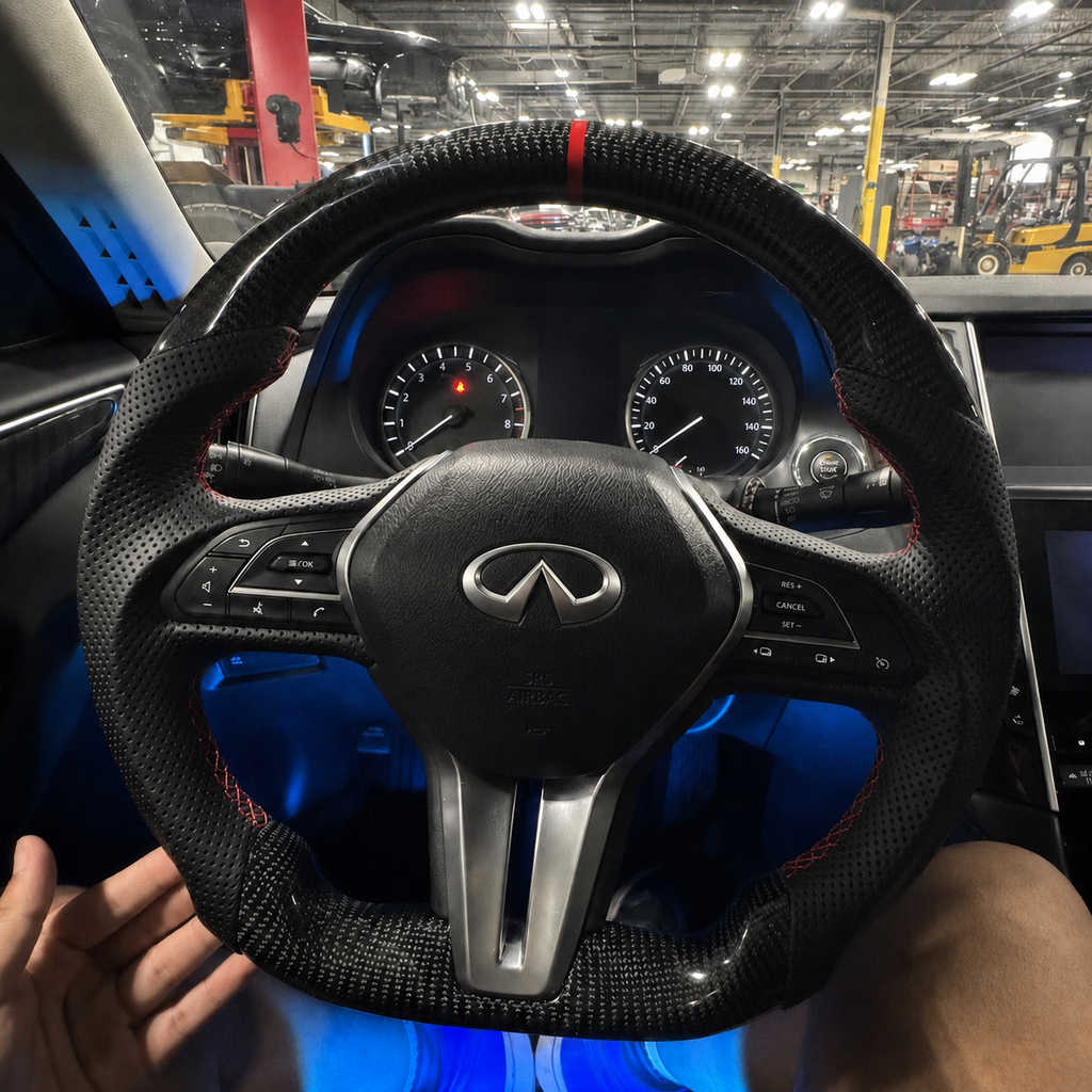 INFINITI Q50/Q60 (2018-2024) Carbon Fiber Steering Wheel