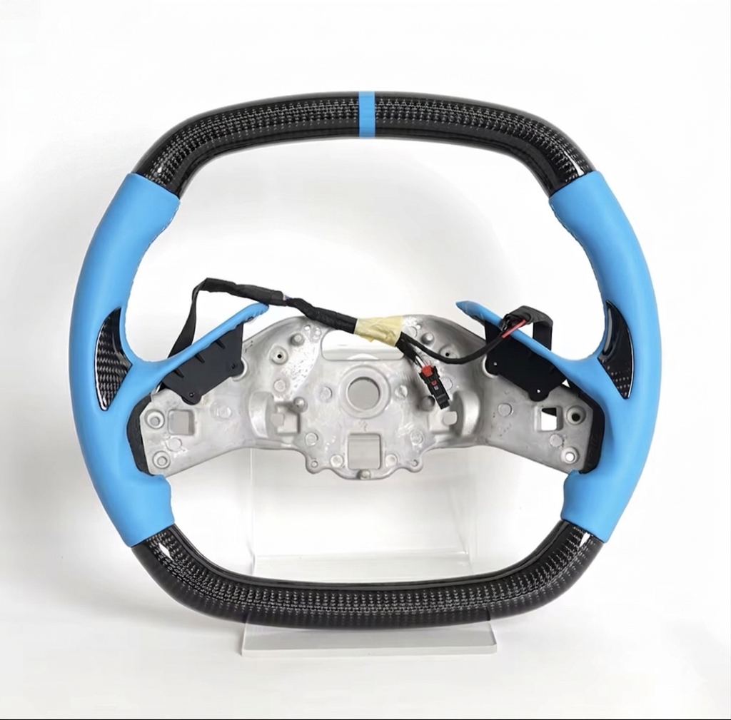 Corvette C8 (2020-2026) HEATED Carbon Fiber Steering Wheel