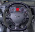 INFINITI G35/G37/Q40 (2007-2015) Carbon Fiber Steering Wheel W/Alcantara And Trim Piece