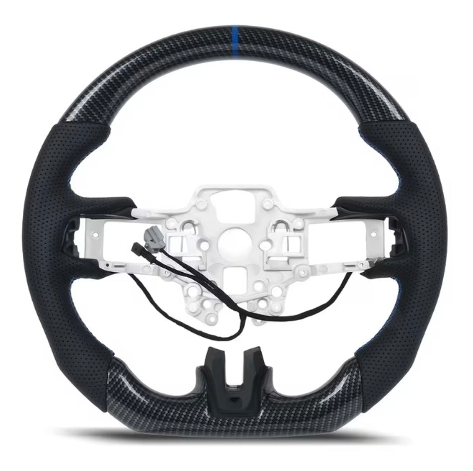 Ford Mustang (2018-2023) HEATED Carbon Fiber Steering Wheel