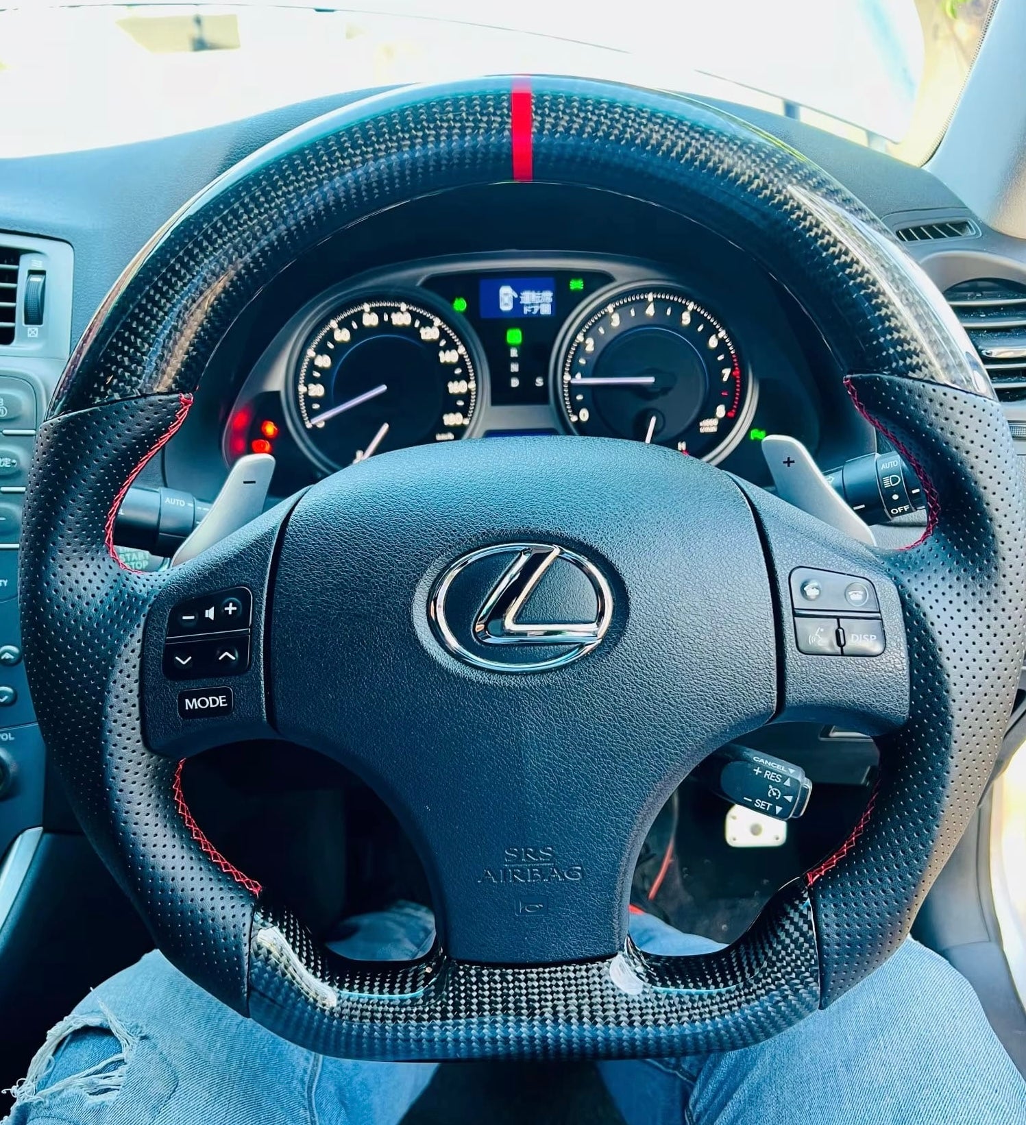 Lexus IS/RC/NX/GSF 250/300/350 (2006-2013) Carbon Fiber Steering Wheel