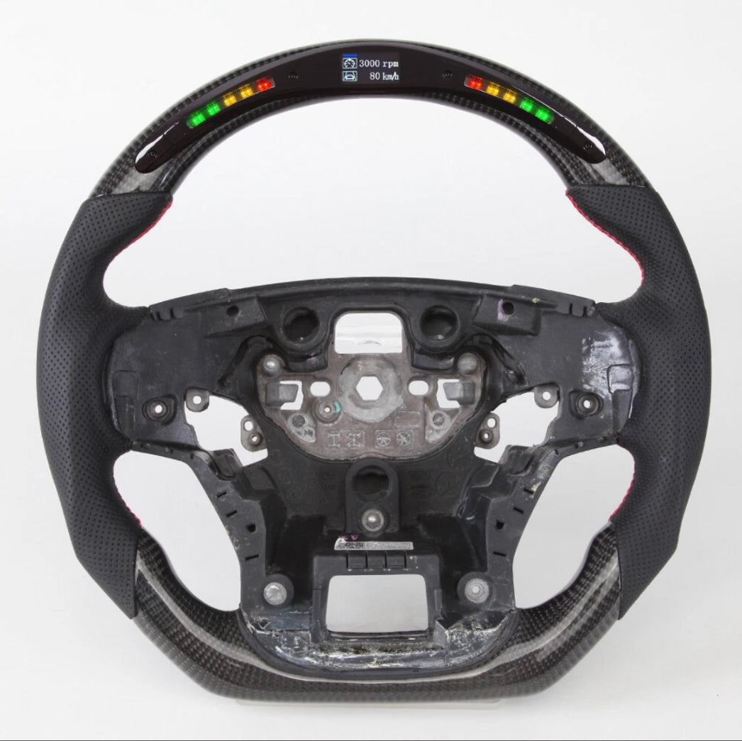 Ford Ranger Raptor (2018-2023) LED HEATED Carbon Fiber Steering Wheel