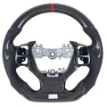 Lexus IS/RC/NX/GSF 250/300/350 (2014-2024) Carbon Fiber Steering Wheel W/Thumb Grips And Trim Piece