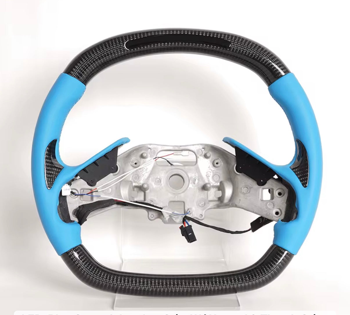Corvette C8 (2020-2026) LED HEATED Carbon Fiber Steering Wheel