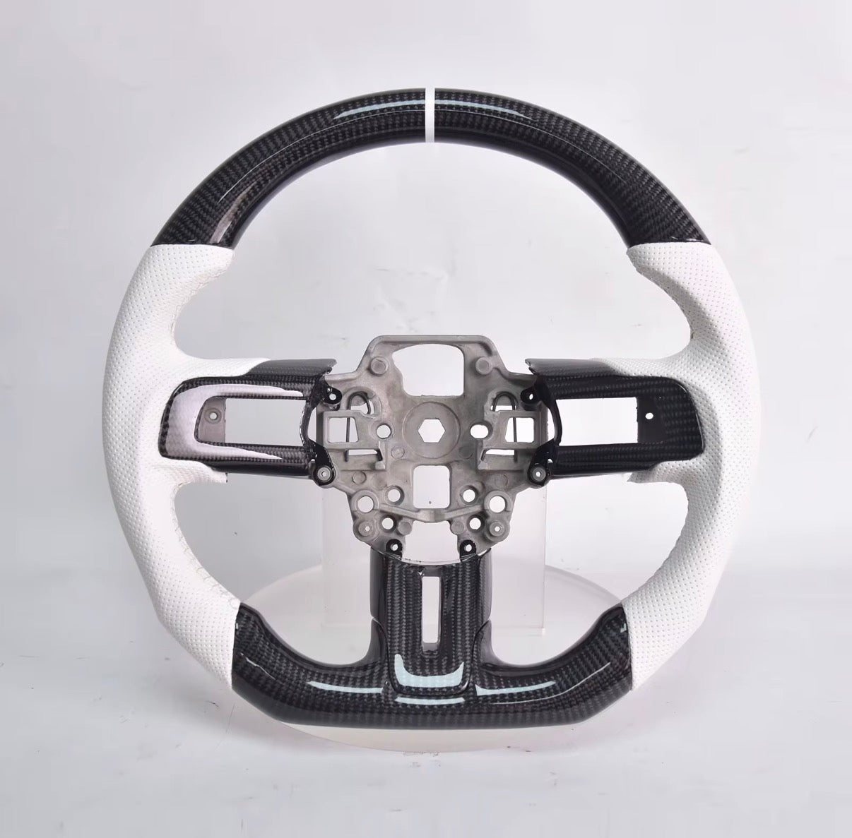 Ford Mustang (2018-2023) Carbon Fiber Steering Wheel W/Trim Piece