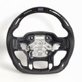 Ford F-150/F-250/F-350 (2021-2026) LED Carbon Fiber Steering Wheel