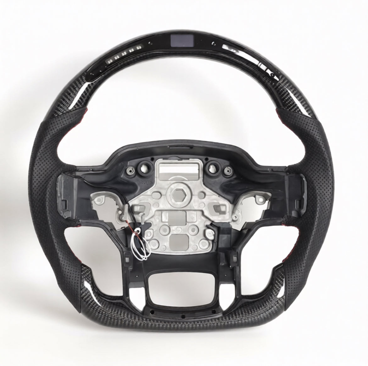 Ford F-150/F-250/F-350 (2021-2026) LED Carbon Fiber Steering Wheel