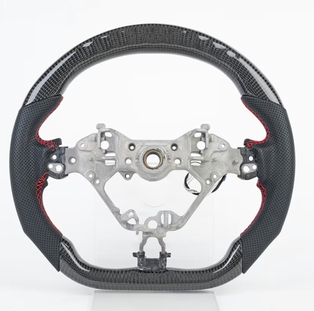 Toyota 86/GR86/Subaru BRZ (2017-2021) LED Carbon Fiber Steering Wheel