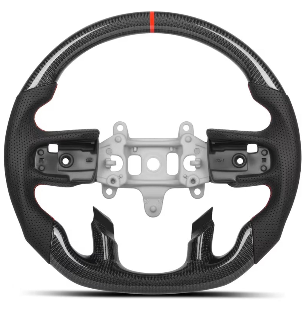 Dodge RAM 1500/2500 (2019-2026) Carbon Fiber Steering Wheel
