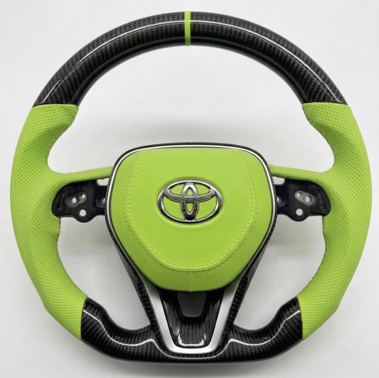 Toyota Camry/Corolla/Rav4 Carbon Fiber Steering Wheel W/Airbag Cover