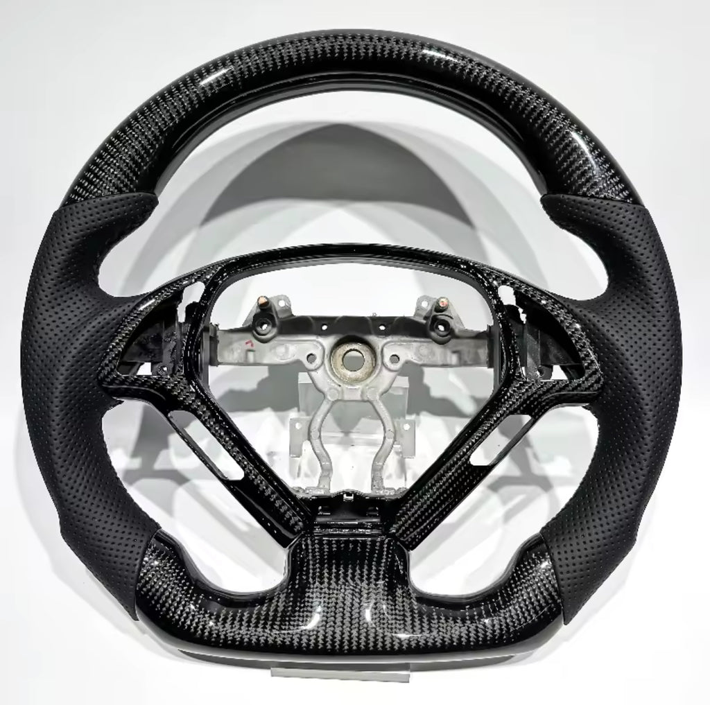 INFINITI G35/G37/Q40 (2007-2015) Carbon Fiber Steering Wheel W/Trim Piece