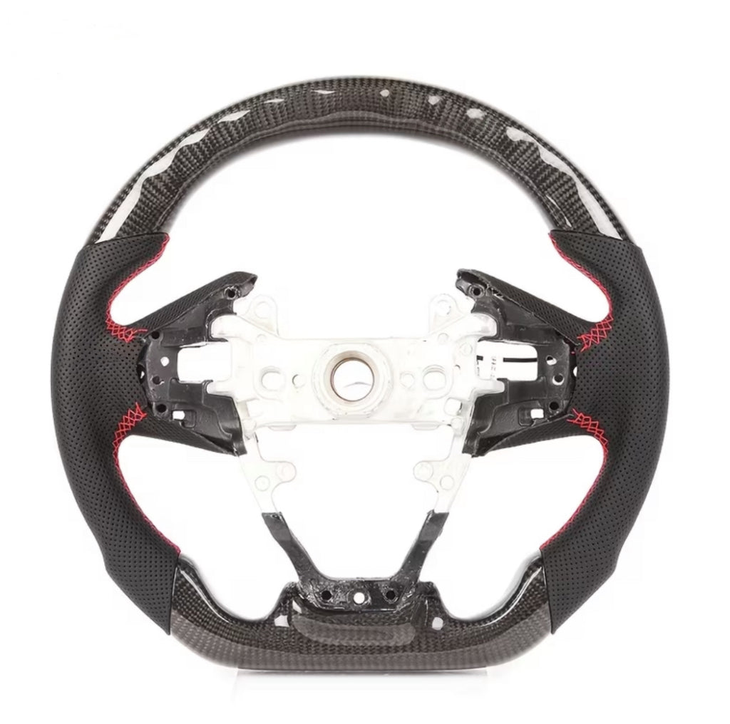 Honda Civic (2016-2021) LED Carbon Fiber Steering Wheel