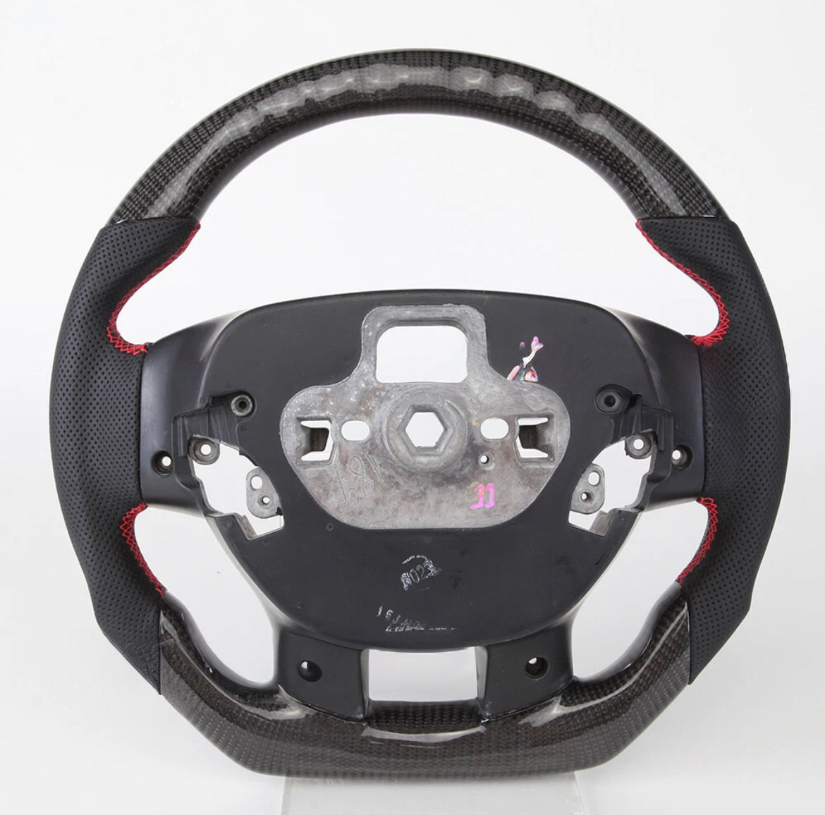 Ford Ranger Raptor (2018-2023) LED HEATED Carbon Fiber Steering Wheel