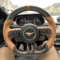 Ford Mustang (2018-2023) Carbon Fiber Steering Wheel W/Trim Piece