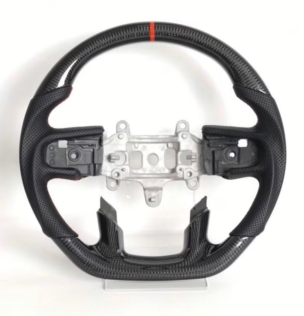 Dodge RAM 1500/2500 (2019-2026) HEATED Carbon Fiber Steering Wheel