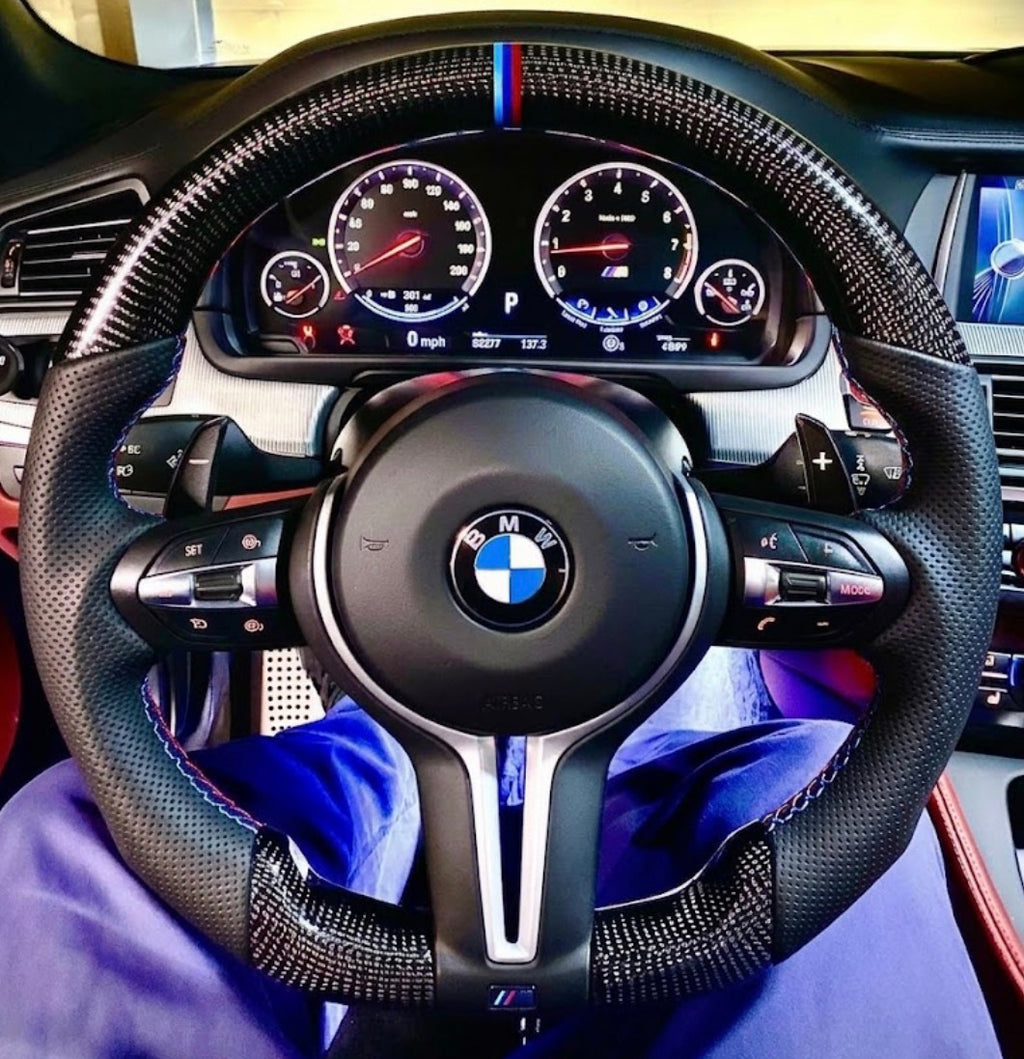 BMW F10 Carbon Fiber Steering Wheel