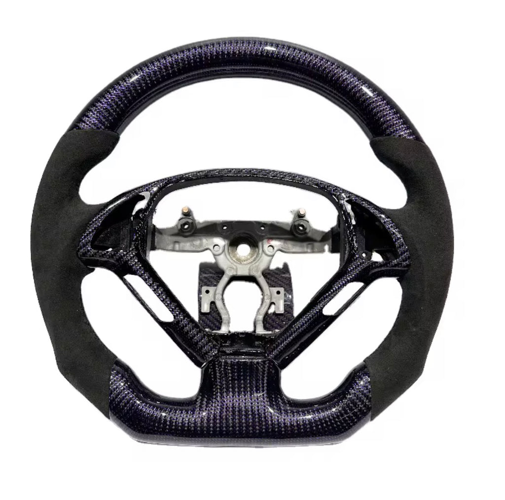 INFINITI G35/G37/Q40 (2007-2015) Carbon Fiber Steering Wheel W/Alcantara And Trim Piece