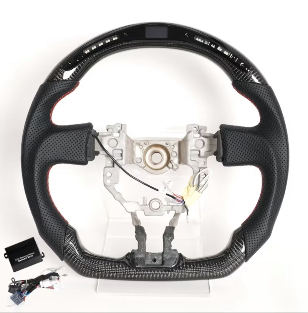 Toyota GT86/86/Scion FRS/Subaru BRZ (2012-2016) LED Carbon Fiber Steering Wheel