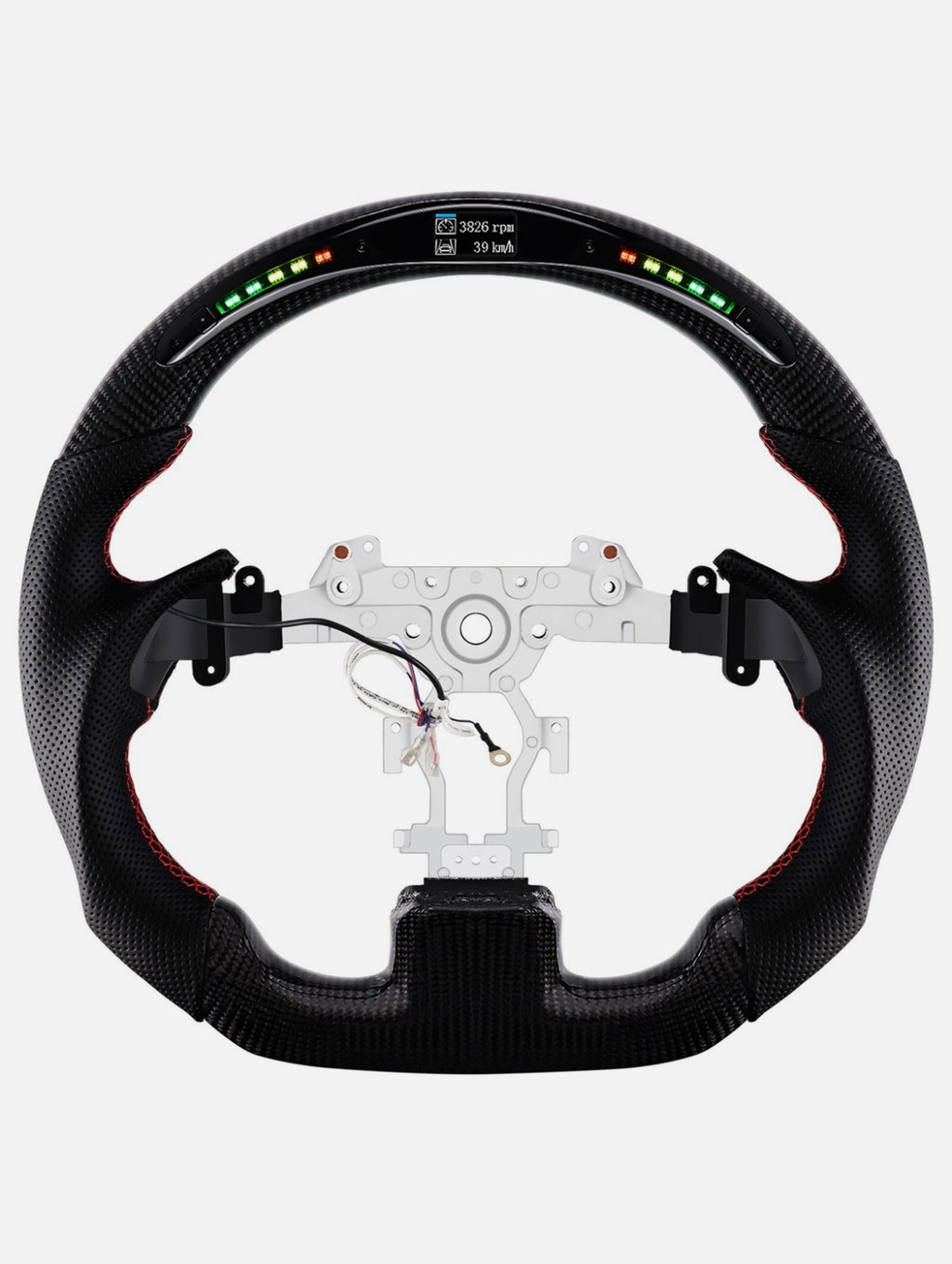INFINITI G35/G37/Q40 (2007-2015) LED Carbon Fiber Steering Wheel