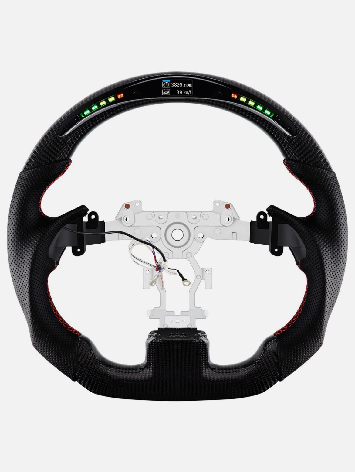 INFINITI G35/G37/Q40 (2007-2015) LED Carbon Fiber Steering Wheel