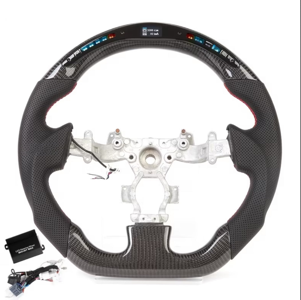 Nissan GTR (2007-2016) LED Carbon Fiber Steering Wheel
