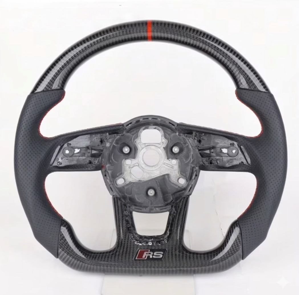 Audi (2017-2025) Carbon Fiber Steering Wheel
