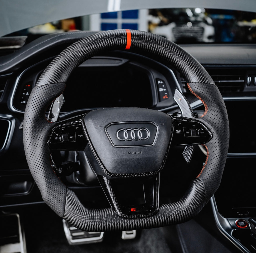 Audi A7/S7/RS7 (2019-2024) Carbon Fiber Steering Wheel