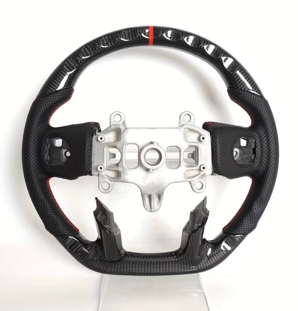Dodge RAM 1500/2500 (2019-2026) HEATED Carbon Fiber Steering Wheel