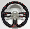 Ford Mustang (2018-2023) FORGED Carbon Fiber Steering Wheel W/Thumb Grips