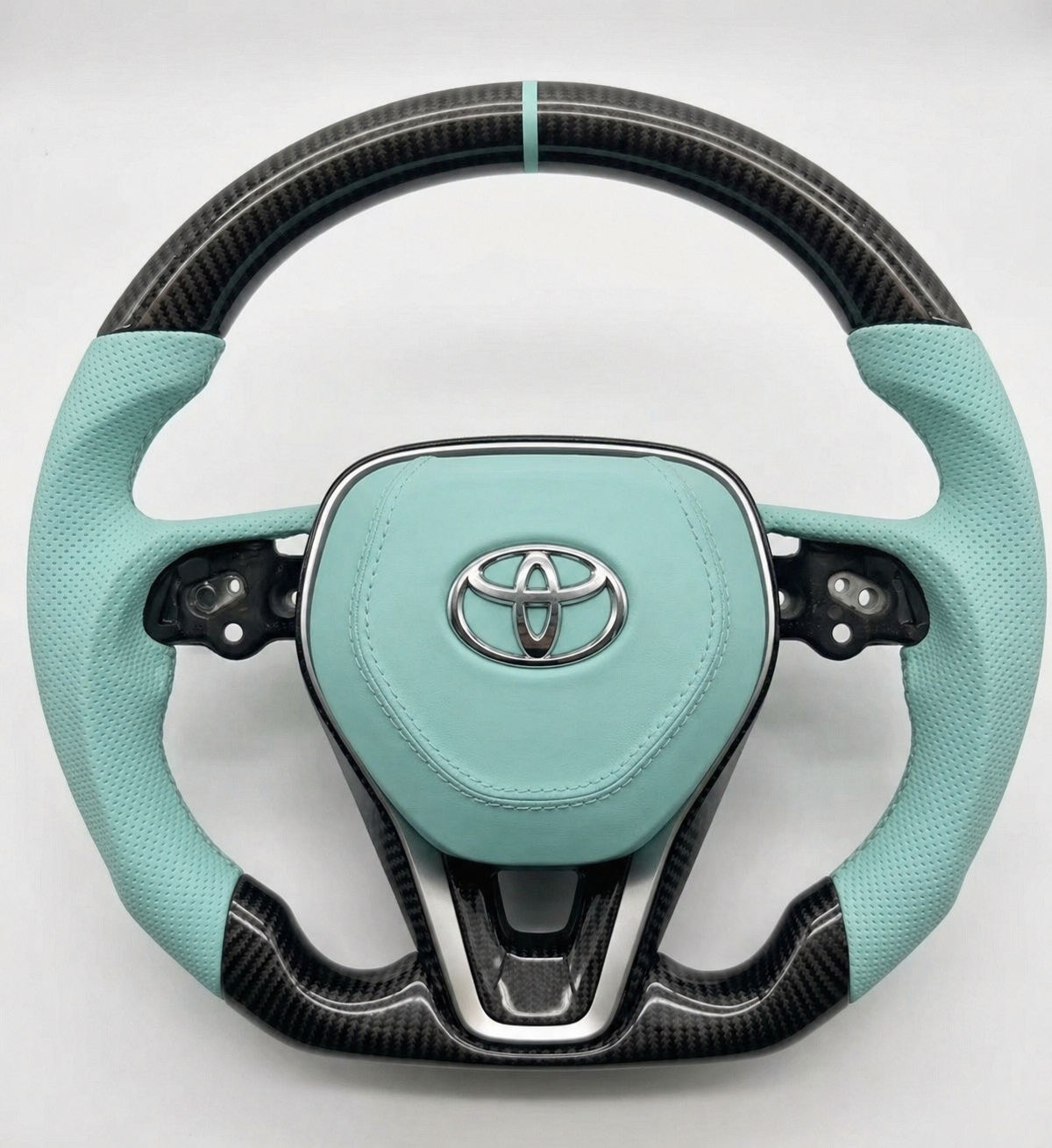 Toyota Camry/Corolla/Rav4 Carbon Fiber Steering Wheel W/Airbag Cover