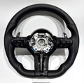 BMW F30 Nappa Leather Steering Wheel W/Trim Piece And Paddle Shifters