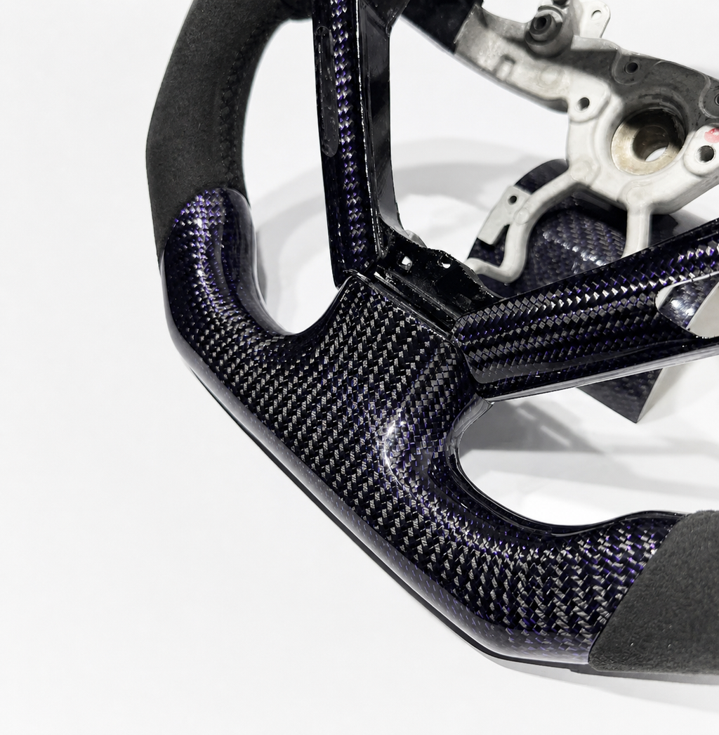 INFINITI G35/G37/Q40 (2007-2015) Carbon Fiber Steering Wheel W/Alcantara And Trim Piece
