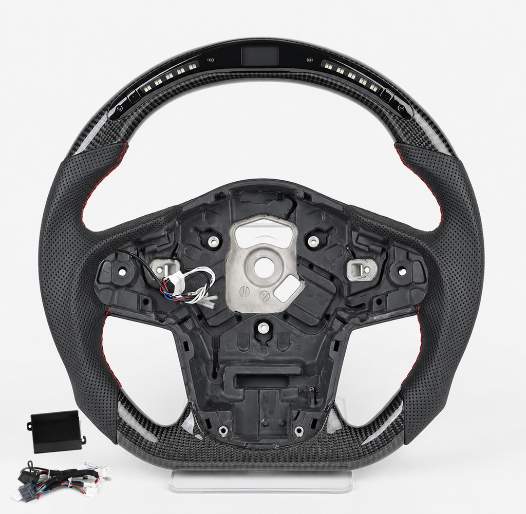 Toyota Supra (2019-2026) LED Carbon Fiber Steering Wheel