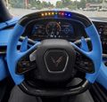 Corvette C8 (2020-2026) LED HEATED Carbon Fiber Steering Wheel