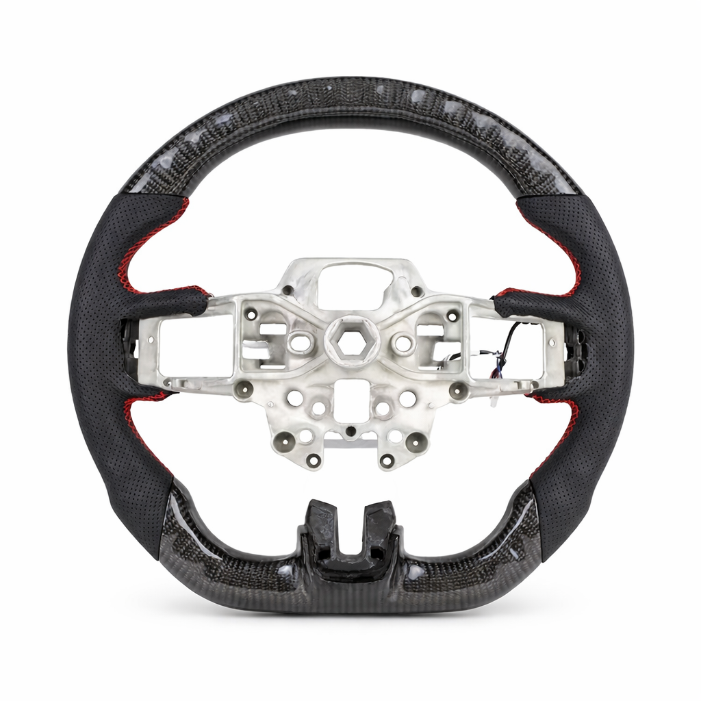 Ford Mustang (2015-2017) LED Carbon Fiber Steering Wheel