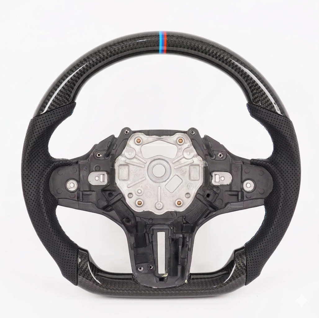 BMW G30 Carbon Fiber Steering Wheel