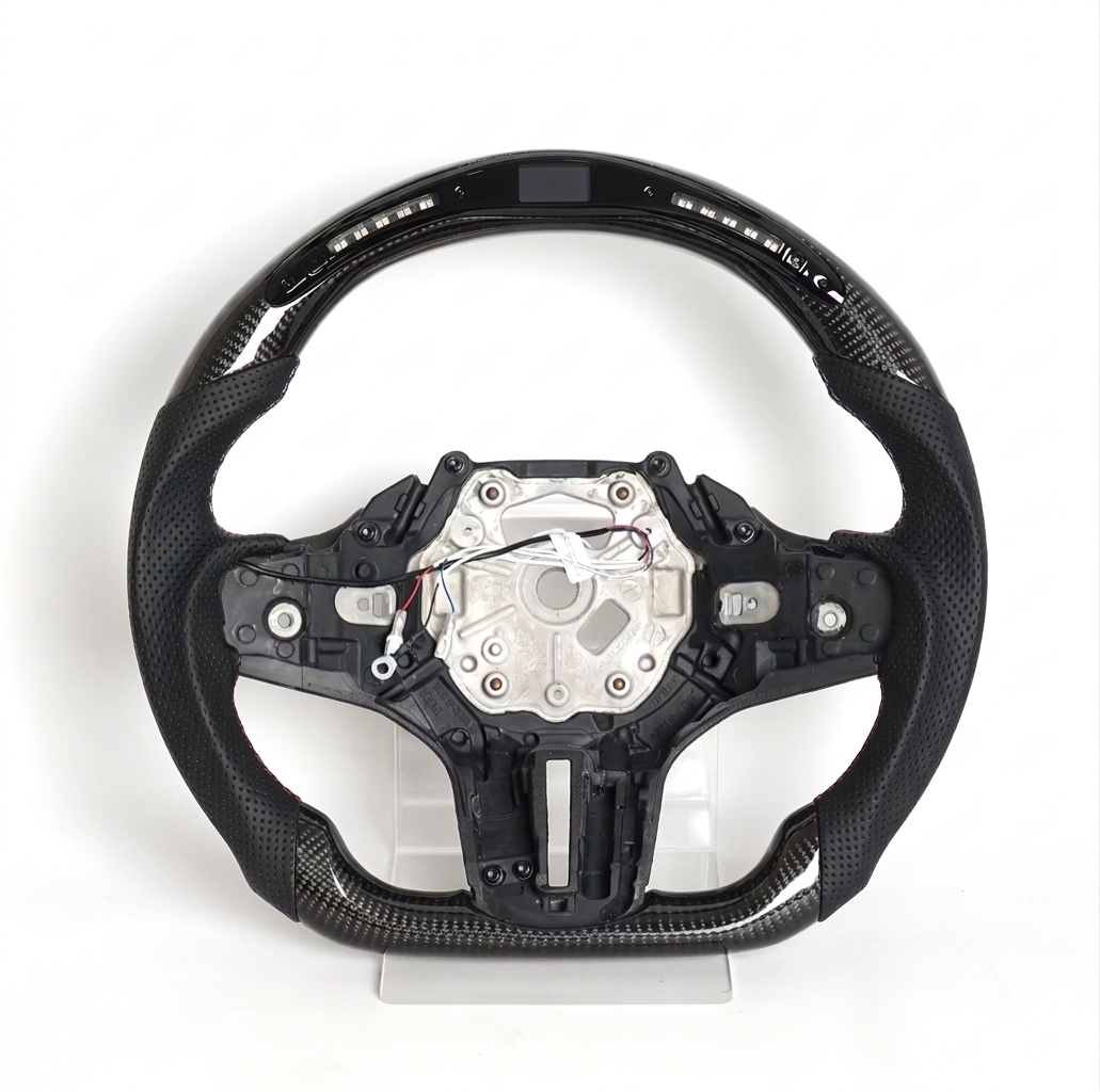 BMW G80 LED Carbon Fiber Steering Wheel