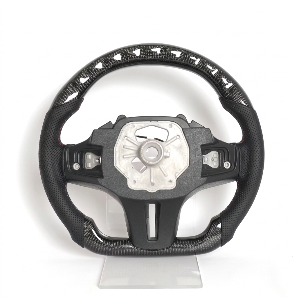 BMW G80 LED Carbon Fiber Steering Wheel