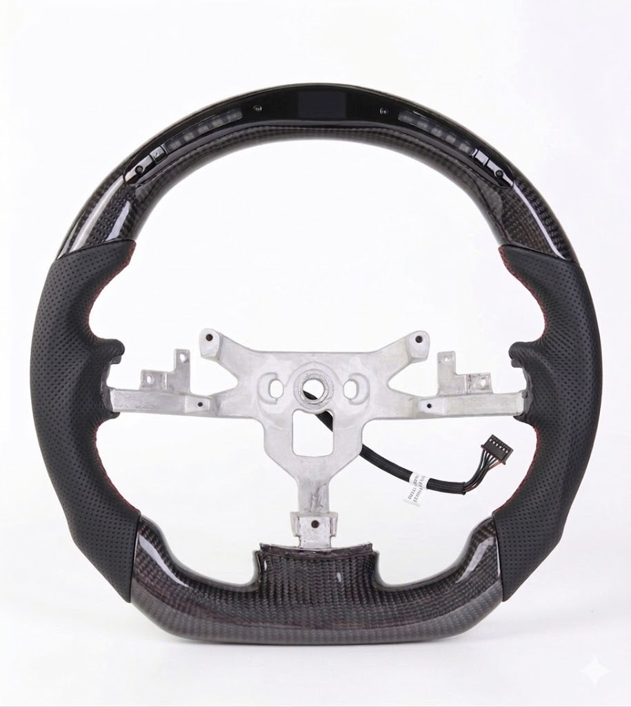 Corvette C6 (2005-2013) LED Carbon Fiber Steering Wheel